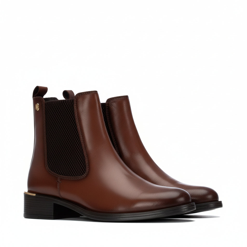 Carmela Ankle Boot Brown