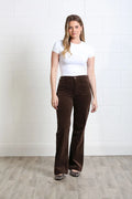 Bridget Cord Wide Leg Mocha