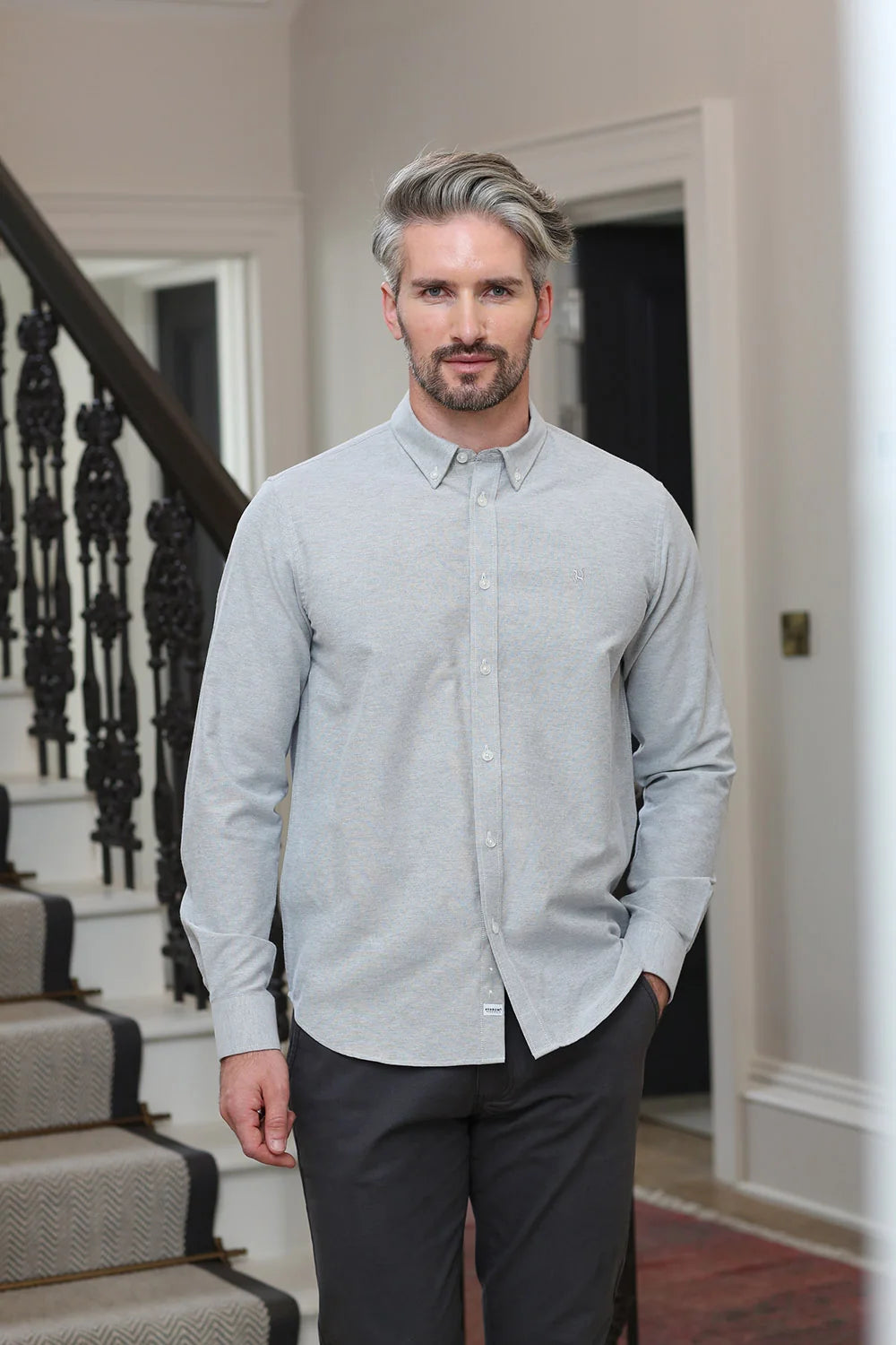 Fritz Shirt Light Grey