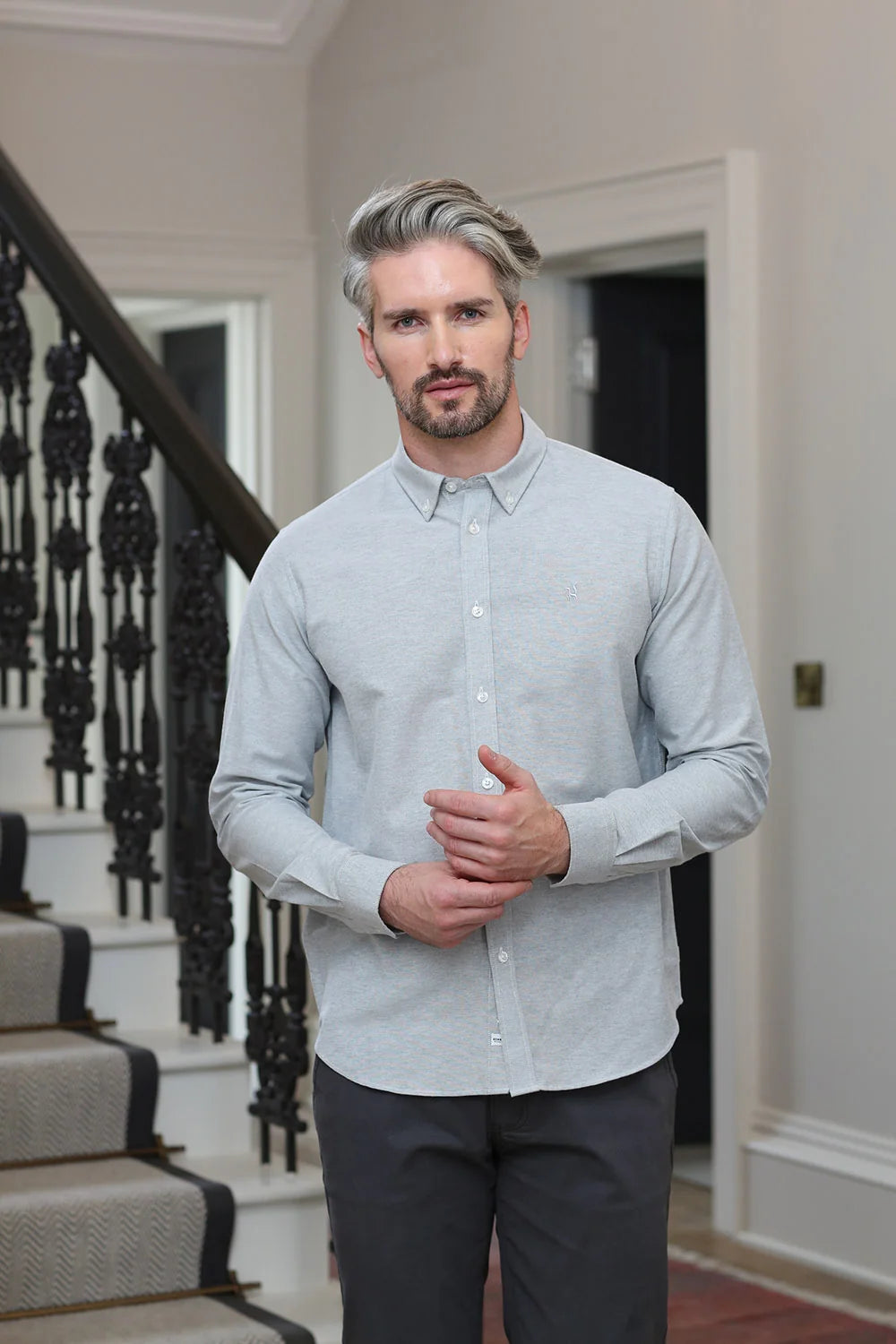 Fritz Shirt Light Grey