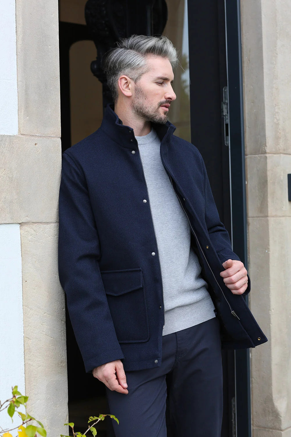 Huxley Coat Navy