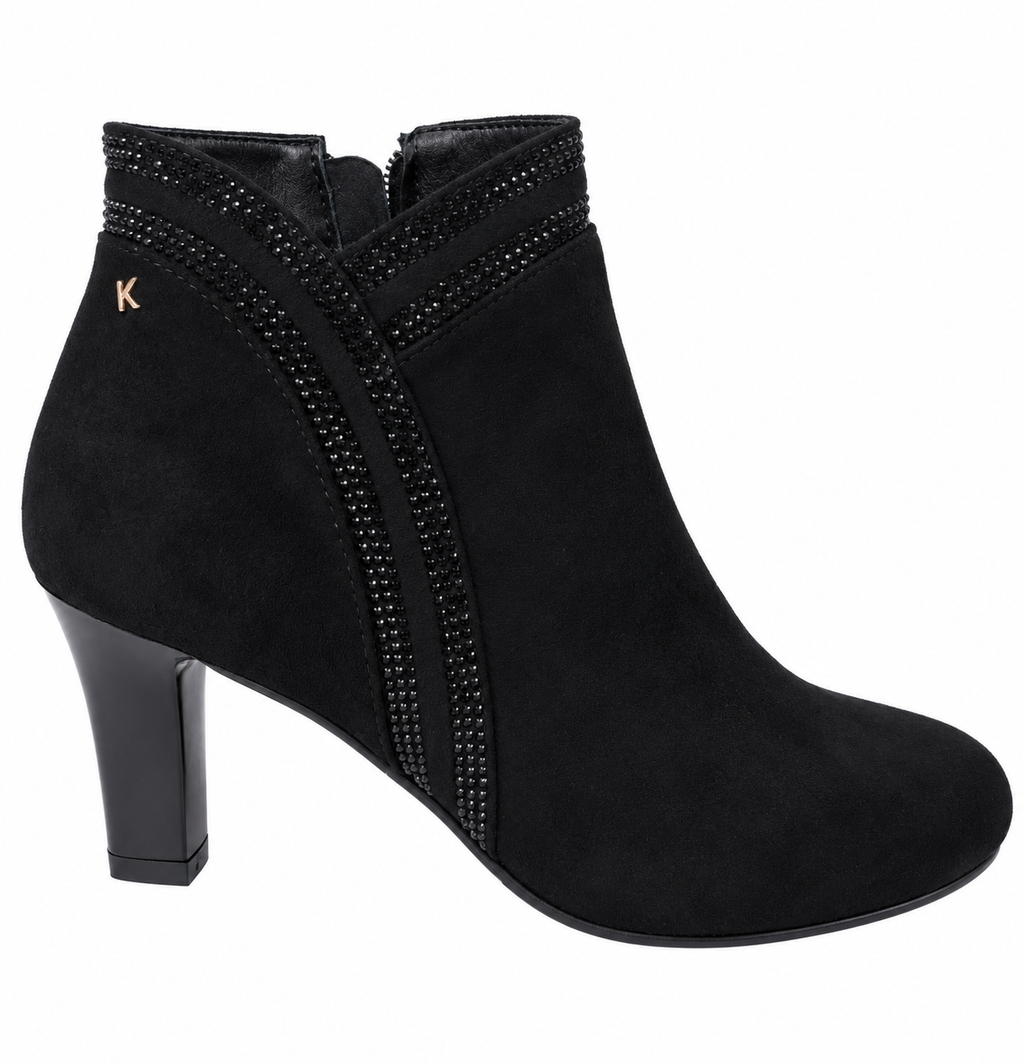 Kate Peakirk Black Suede