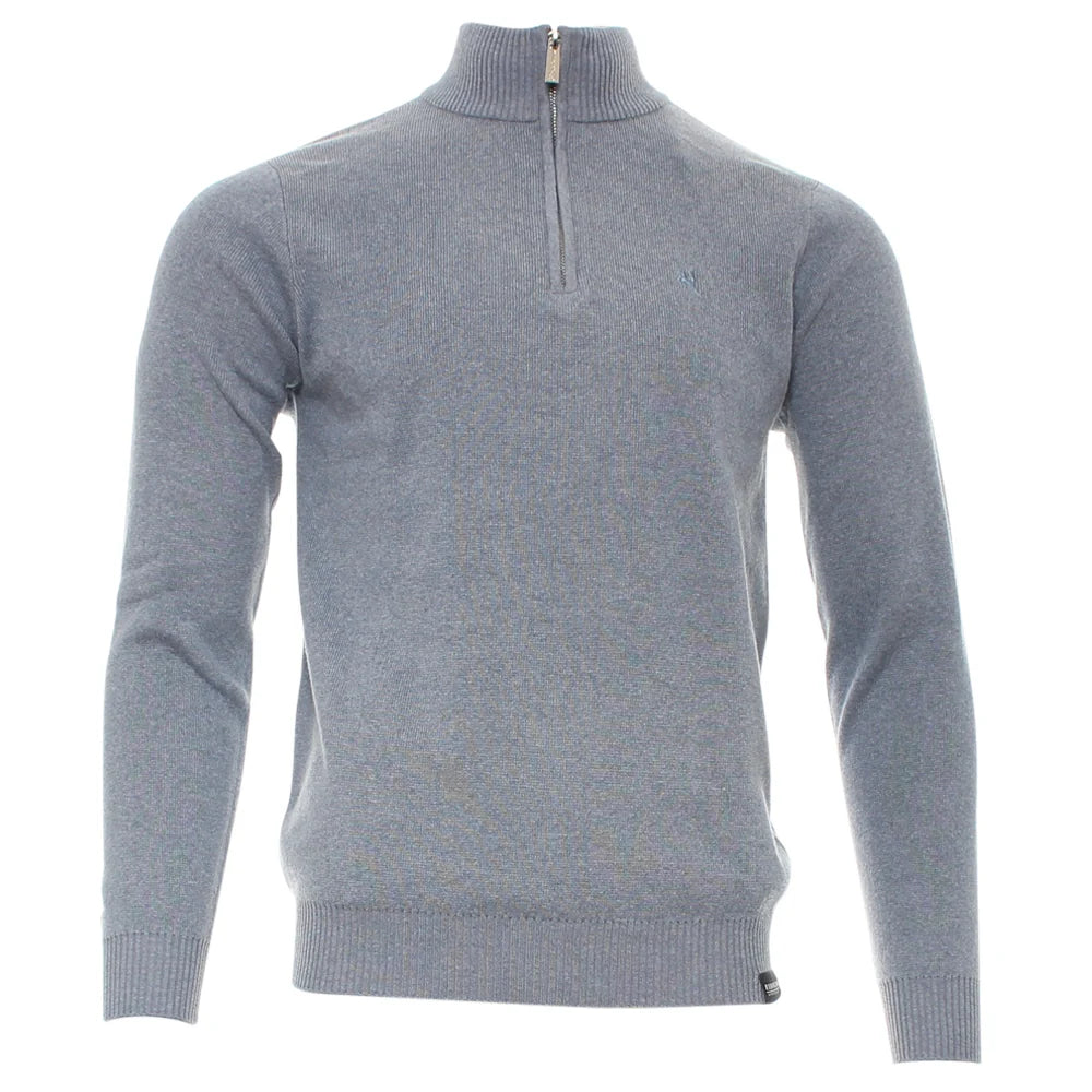 Justin Half Zip Powder Blue