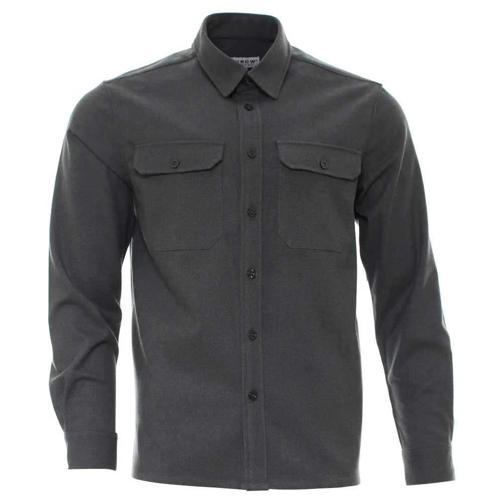 Marc Overshirt Pewter Green