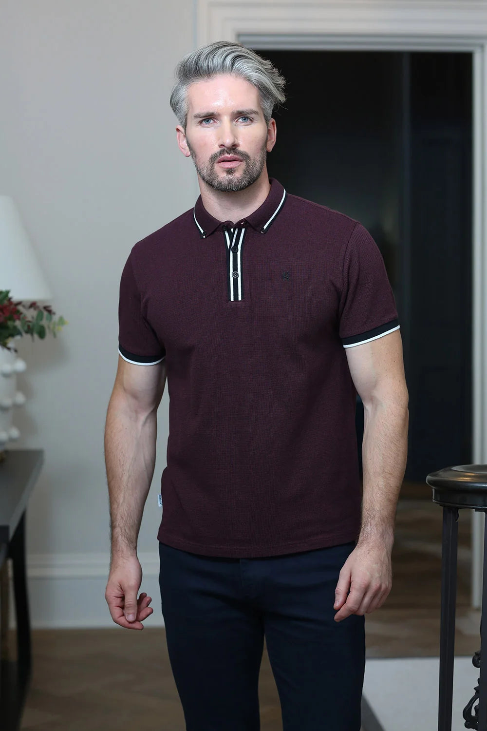 Otto Polo Maroon