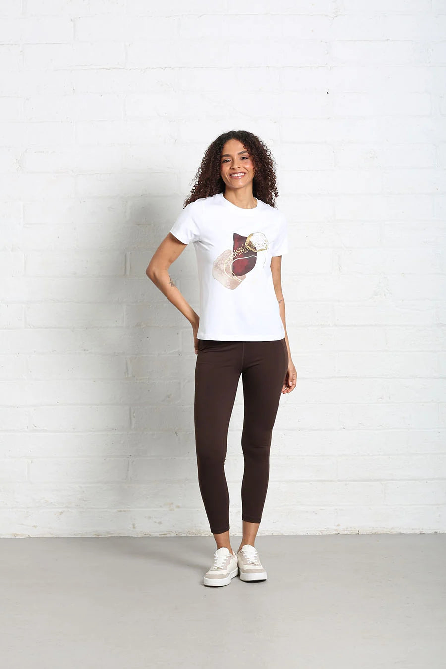 Nessa Leggings Chocolate Brown