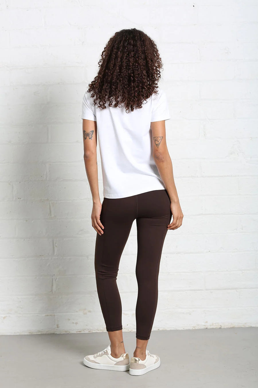 Nessa Leggings Chocolate Brown