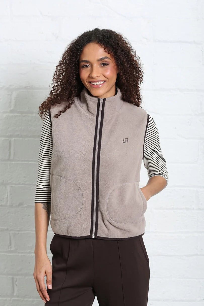 Tilly Borg Gilet Taupe