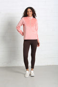 Paige Half Zip Terracotta