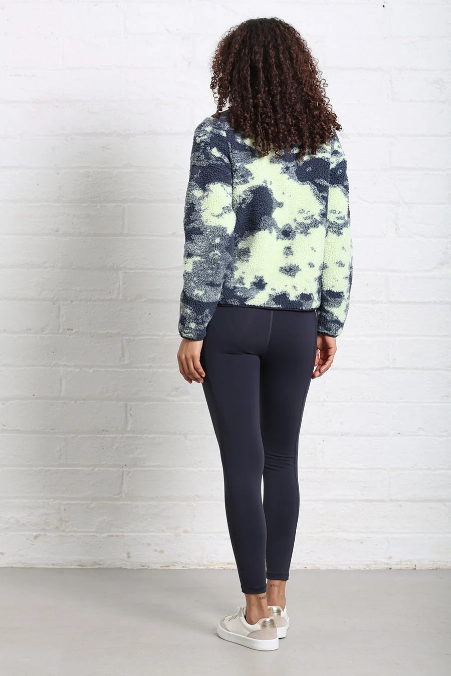 Mila Full Zip Borg Multi Print
