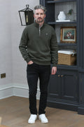 Wesley Half Zip Khaki