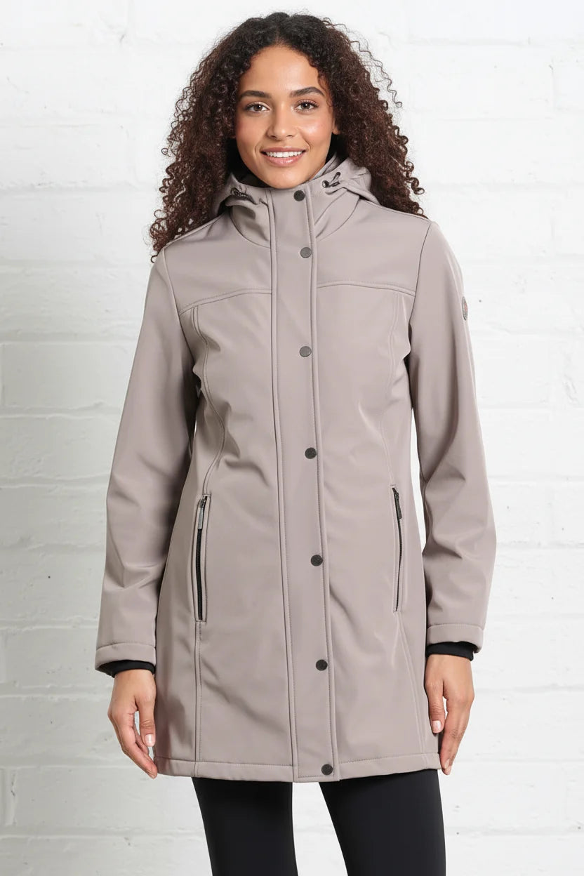 Elsie Coat Taupe
